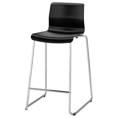 Black on chrome. Comfortable ergonomic seat. Retail at $120/each. 1st $80 takes it. Near Lincoln Fie...