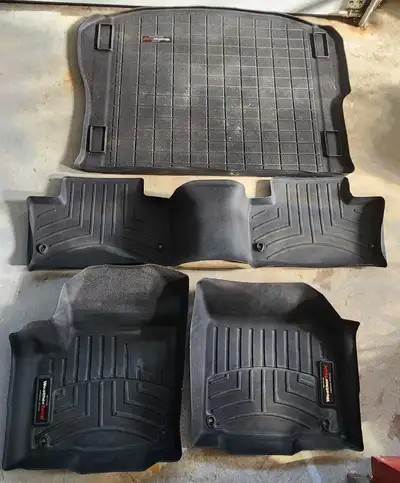These are WeatherTech floor mats from a 2013 Range Rover Evoque. $30 If you're reading this, yes, th...