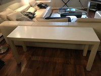 White Sofa Table