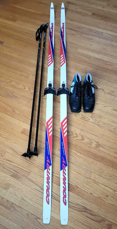 Cross Country Ski set - Waxless - Mens 6 - 10.5 / Womens 7 -11.5, View more
