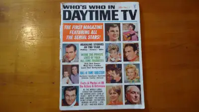Who's Who In  Daytime TV  vintage magazine  no.1  (1967), View more