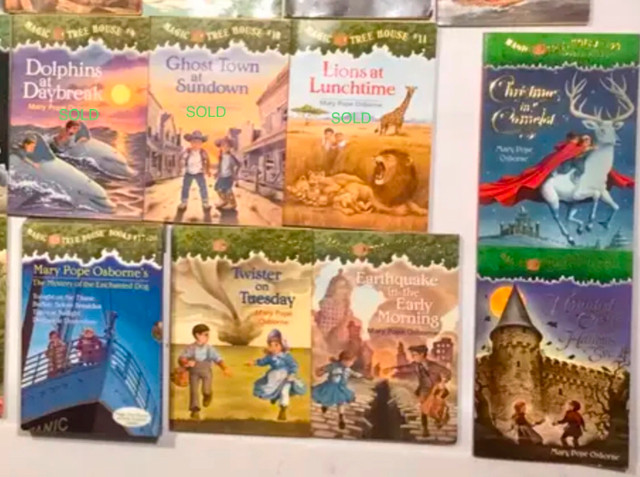 Magic Tree House Mary Pope Osborne 8 Books Like New in Children & Young Adult in St. Catharines - Image 2