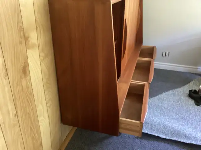 Danish teak high sideboard mid century in Storage & Organization in Ottawa - Image 5