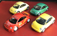 VW BEETLE DIE CAST MODEL CARS 1:18 SCALE MADE IN ITALY