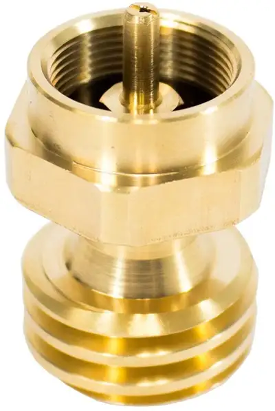 Selling a new, unopened adapter for fitting a small 1lb propane tank to where a 20lb tank would go f...
