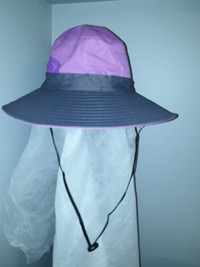 Ponytail Sun Hats for ladies, Purple or Pink New with tags on