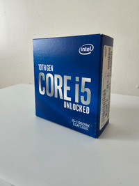 Intel Core i5 CPU 10600K