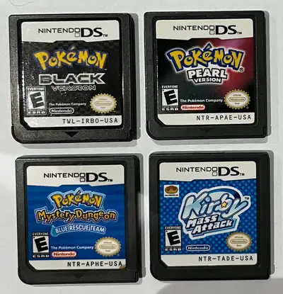 Pokemon & Kirby DS Games, View more