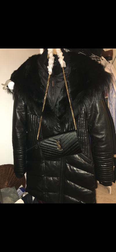 Rudsak all leather puffer coat, View more