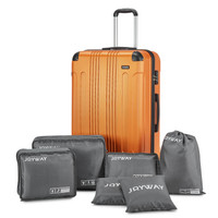 JOYWAY LUGGAGE 8-PIECES 23 INCH SUNSET GOLD - Coolife Luggage 