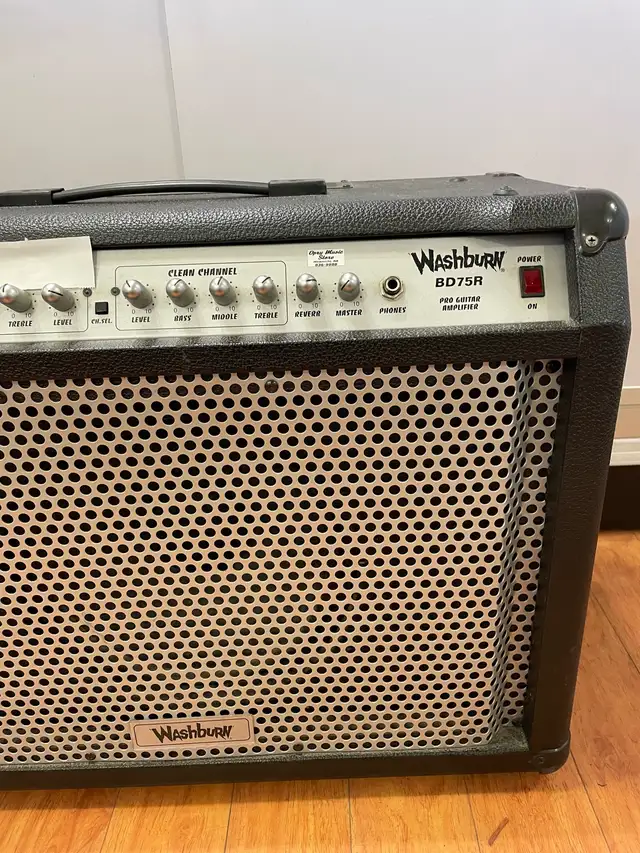 WASHBURN BD75R PRO GUITAR AMPLIFIER in Amps & Pedals in City of Toronto - Image 3
