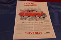 1949 Chevrolet Styleline De Luxe 4-Door Sedan Original Ad
