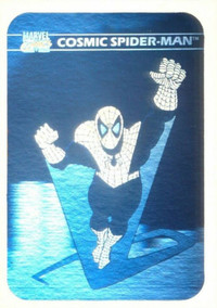 SPIDER-MAN …. 1990 Impel Marvel Universe I …. HOLOGRAM …. # MH1