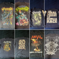 T-shirts bands metal