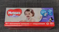 Huggies Little Movers Diapers Size 5 Diapers (Pack of 162)
