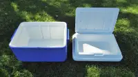 Coleman cooler with two layers