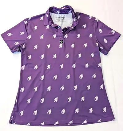 Tidy As NEW Trendy Canadian Full Wedge Mens XL Golf Polo Shirt!, View more