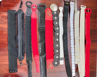Assorted women belts