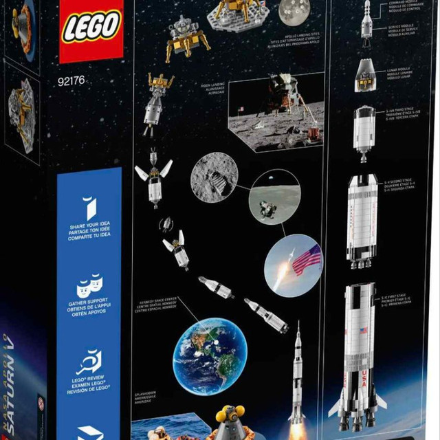 LEGO Apollo 11 Saturn V Rocket #92176 in Toys & Games in Sault Ste. Marie - Image 2