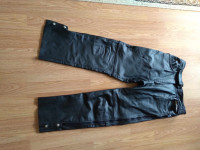 Women's Leather Motorcycle Jeans by Rocket