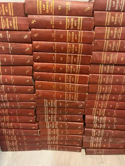 Law Books Dominion Law Reports 3d Series, View more