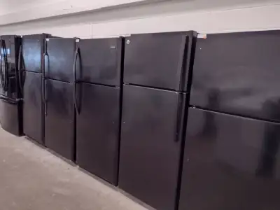 REFURBISHED WHITE AND BLACK FRIDGES $299! ONE YEAR FULL WARRANTY, View more