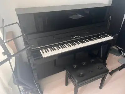 Excellent Condition Kawai ND-21 Upright Piano (2018) - JustTuned, View more
