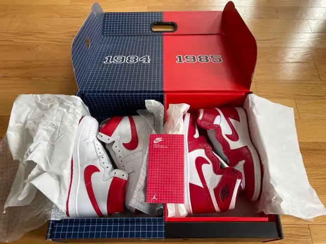 Air Jordan 1 '85 Air Ship New Beginnings Pack Size 10 BRAND NEW in Men's Shoes in Markham / York Region - Image 2