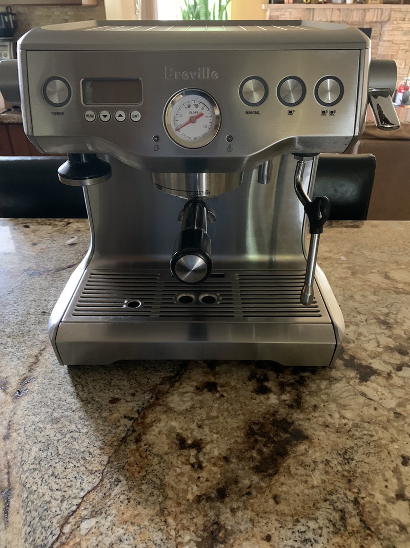 Breville BES900XL/B dual boiler espresso coffee machine Machines à