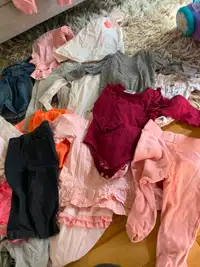baby girl cloths 6 to 9 months  more than 60 pieces