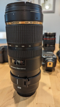 Tamron Lens works on Canon EF Mount - USD 77 Di 70-200mm 2.8