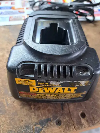 Dewalt case and charger only , View more
