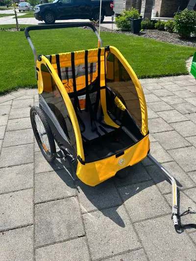 MINT CONDITION BIKE TRAILER / STROLLER, View more