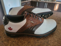 Men's HiTec Leather Golf Shoes