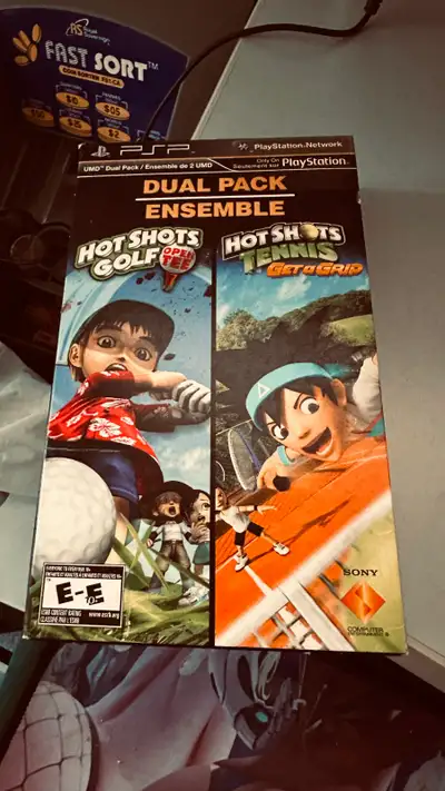 Sony PSP Hot Shots Golf & Tennis Dual Pack, View more