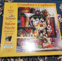 Grandma's Cupboard 1000 piece Jigsaw Puzzle, item number 31391