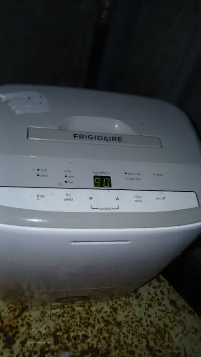 Frigidaire dehumidifier, View more