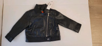 Joe Fresh 3-6 month fake leather jacket