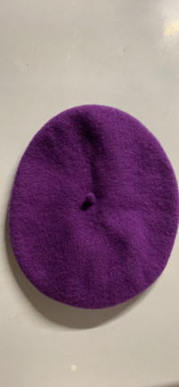 Purple beret