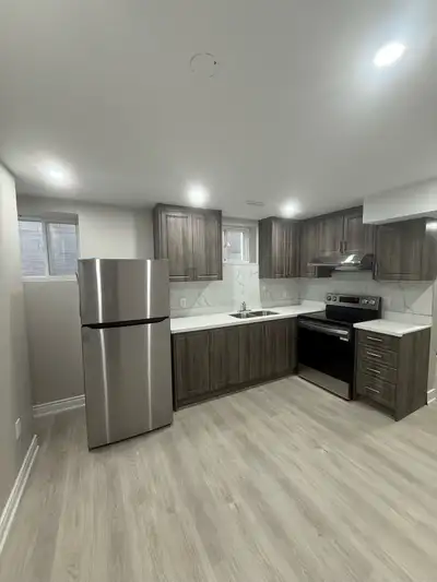 Brand New Walkout Legal Basement Apartment – Bright & Spacious! -2 large bedrooms -Open-concept livi...