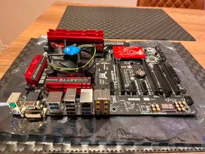 GIGABYTE GA-Z97X-Gaming 5, Intel i7-4790K Quad 4.0Gz, 16GB DDR3, View more