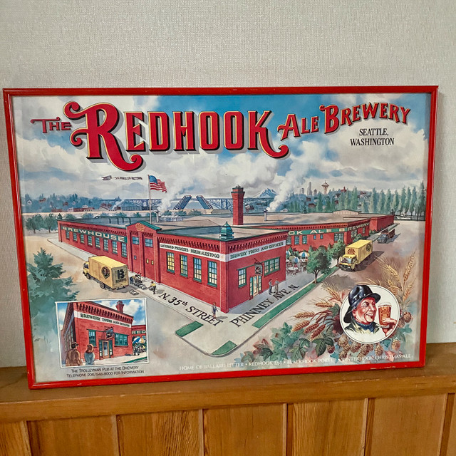 Vintage Redhook Ale Brewery in Arts & Collectibles in Abbotsford