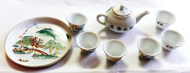 Tea Set -Teapot and 6 cups - 8 Pieces, New in Kitchen & Dining Wares in St. Catharines - Image 4