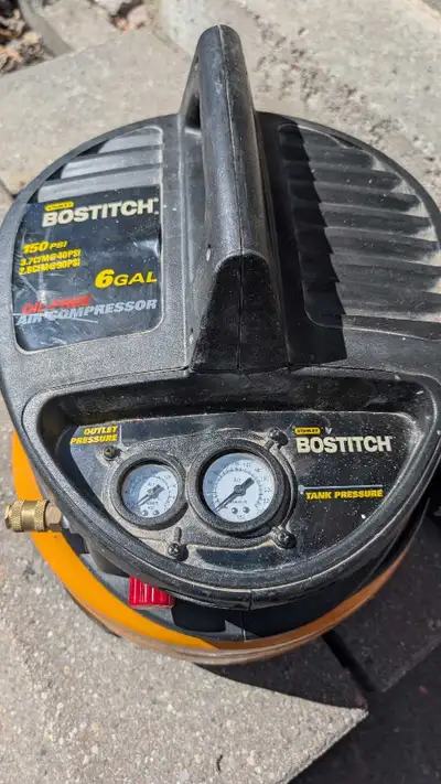 Bostich Compressor, Hose, Brad Nailer, View more