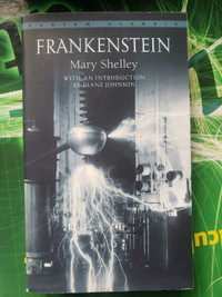 Frankenstein by Mary Shelley 