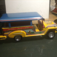 Philippine Jeepney Surigao Die Cast Metal Jeep