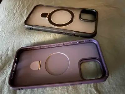 Iphone 12 cases, two pieces, new, View more