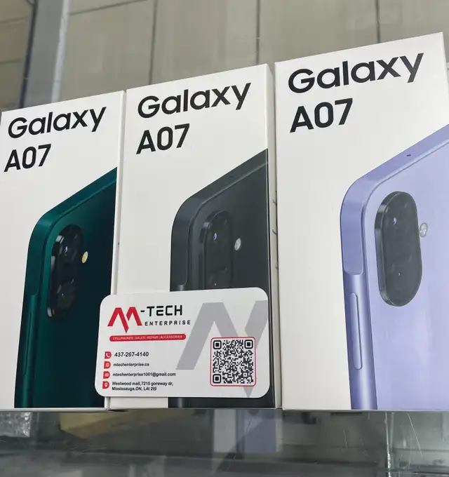 Samsung Galaxy A07 brand new sealed box 