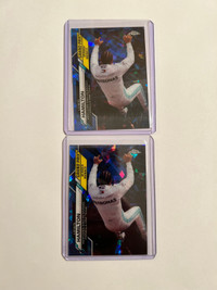 Cartes F1 25$ chaque / each Lewis Hamilton Topps chrome sapphire