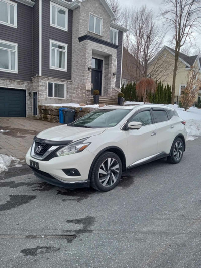 Nissan Murano Platinuim 2018 blanc perle